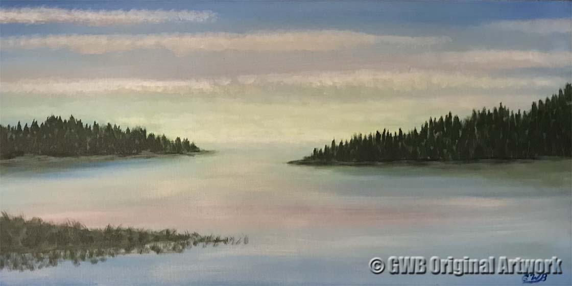 Sunset on a North Coast Bay